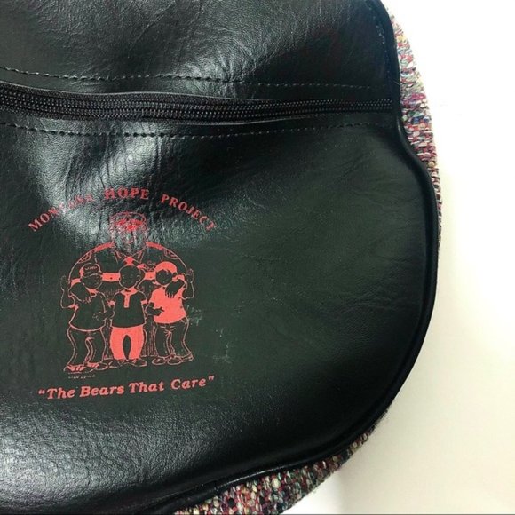 ❌SOLD❌Vintage Saddlebags Woven Duffel Bag - Picture 8 of 9